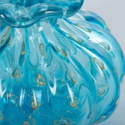 Officine di Murano 1295 1950 Set di 3 vasi policromi con bolle d'oro> Vasi Da Fiori