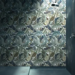 Devon&Devon Acanthus Painted Blue Rivestimento In Gres Porcellanato Smaltato><noscript><img width=