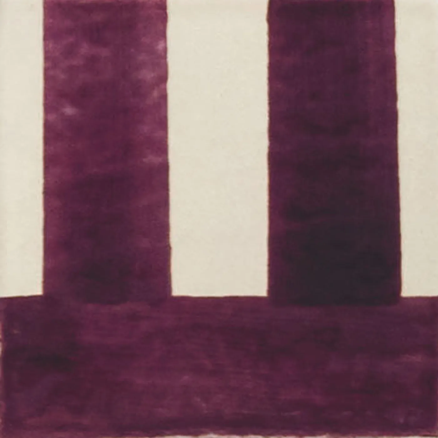 Ninefifty Alfabeto Set di 44 piastrelle bianche e viola di Margherita Rui> Piastrelle E Pavimenti