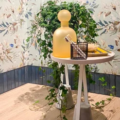 Morica Design Ampolla in vetro acidato color ambra><noscript><img width=