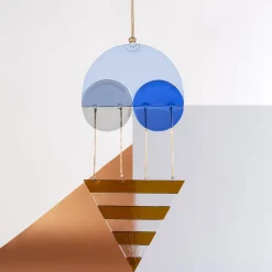 Serena Confalonieri Amuleto in vetro e ottone Mojo Artisianal> Sculture Decorative