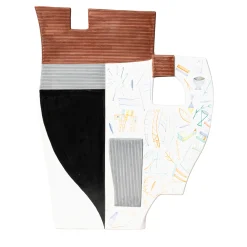 Ceramica Gatti 1928 Andromaca Vaso Decorativo di Mimmo Paladino> Vasi Decorativi