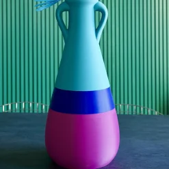 Pop Pot Anfora Cornelia XXL blu fucsia e azzurra> Anfore