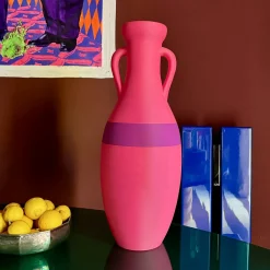 Pop Pot Anfora Giulio Cesare XL rosa e viola> Anfore
