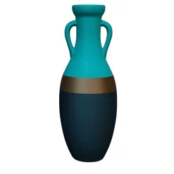 Pop Pot Anfora Giulio Cesare XXL in bronzo blu e azzurro> Anfore