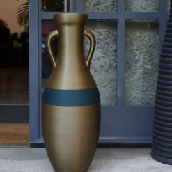 Pop Pot Anfora Giulio Cesare XXL in bronzo e nero> Anfore