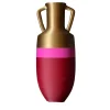 Pop Pot Anfora Ottaviano XL Borgogna Fucsia e Bronzo> Anfore