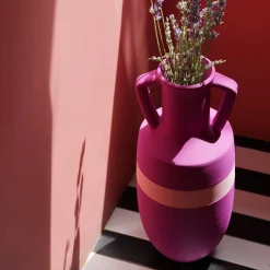 Pop Pot Anfora Ottaviano XL Fucsia e Rosso><noscript><img width=