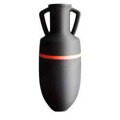 Pop Pot Anfora Ottaviano XL nera e arancione> Anfore