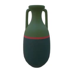 Pop Pot Anfora Teodosio XL Petrolio Burgundi e Verde Militare> Anfore