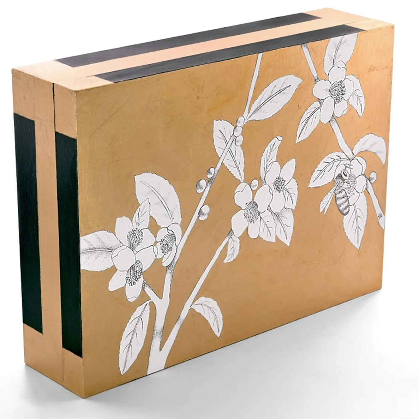 Casarialto Ape dell'Atelier in una scatola Sky dorata di Stefania Dei Rossi> Scatole