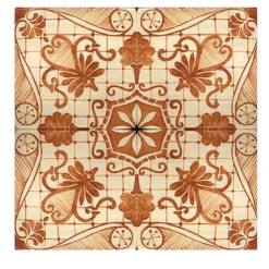 Studio Le Nid Arancio Maimonide Set di 4 piastrelle #1> Piastrelle E Pavimenti