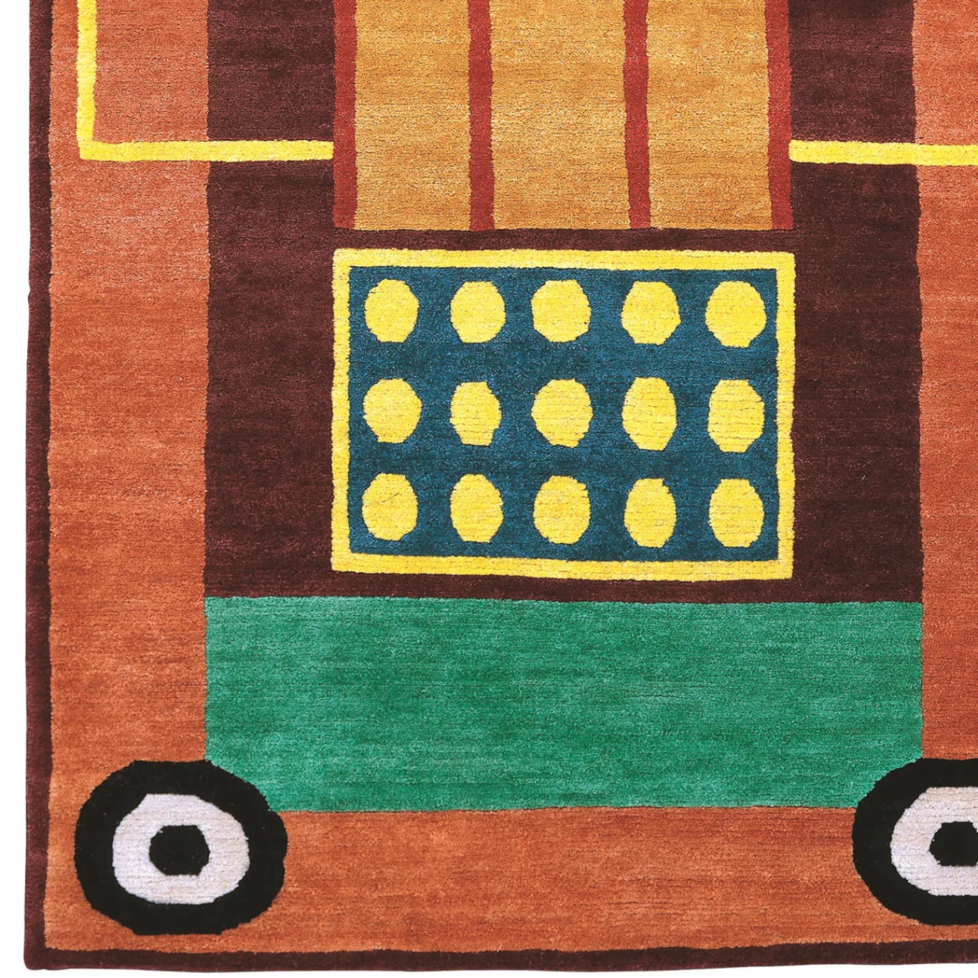 Memphis Arazzo NDP5 di Nathalie Du Pasquier - Post Design> Tappeti E Moquette