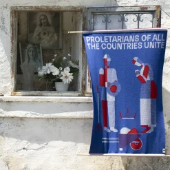 Lanificio Leo Arazzo/Coperta Proletarians Multicolore in Cotone Biologico> Coperte