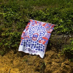 Lanificio Leo Arazzo/Coperta Zombie Multicolore in Cotone Biologico> Coperte