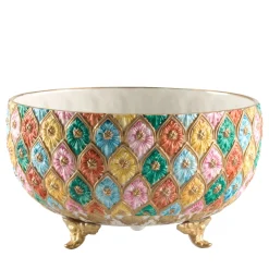 Cattin Porcellane Arlecchino Grande Cachepot> Cachepot E Portavasi