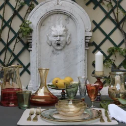 Griffe Montenapoleone by Vetrerie di Empoli Arlecchino Medici Portacandele piccolo> Candelieri E Portacandele