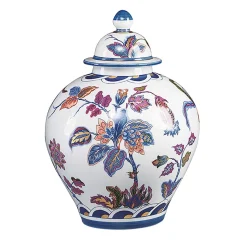 Le Porcellane Autunno Piccole Potiche> Vasi Con Coperchio