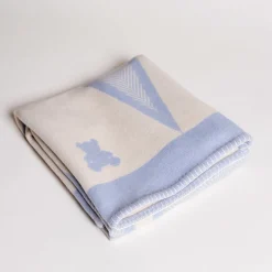 Luhdo Baby Arlecchino Baby Blue Fancy Plaid> Coperte