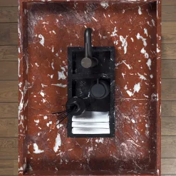 Budri Bacino in marmo Vaniteux Viril di SONJA VIZZINI><noscript><img width=