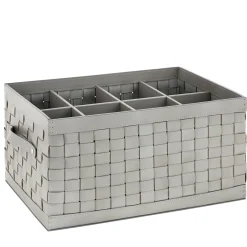 Riviere Basket Contenitore con Manici e Divisori Rettangolare Alto Barcelona per Interno & Esterno> Ceste