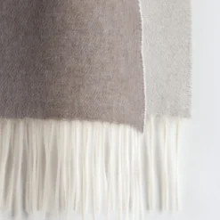 Masserano Cashmere Biella60 Coperta grigio tortora> Coperte