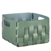 ADJ Style Bottega Eucalyptus Small All Purpose Basket di E. Borovkova> Ceste