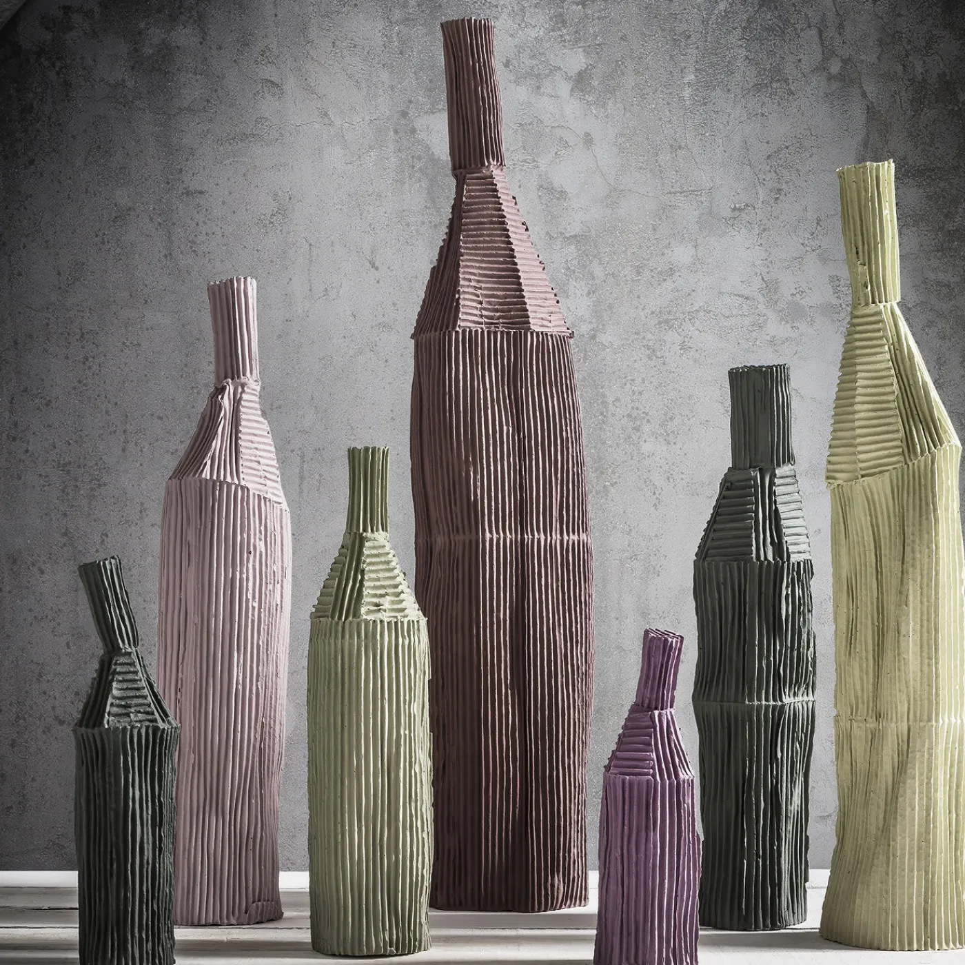 Paola Paronetto Bottiglia Decorativa Cartoccio D8/Bimba> Bottiglie Decorative