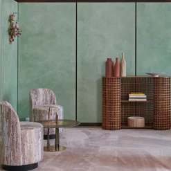 Paola Paronetto Bottiglia Decorativa Fide Corteccia A16/Camoscio><noscript><img width=