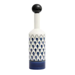 Lab Design Bottiglia decorativa Gemini blu con coperchio> Bottiglie Decorative