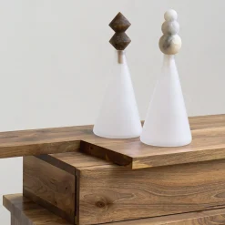 Edizione Limitata by Simone Fanciullacci Bottiglia Decorativa Kite V2 In Vetro E Alabastro Agata><noscript><img width=