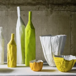 Paola Paronetto Bottiglia Decorativa LISCIA D11/Giallo Cedro><noscript><img width=