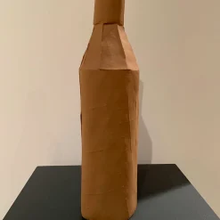 Paola Paronetto Bottiglia Decorativa Liscia C10/Terracotta Scura> Bottiglie Decorative