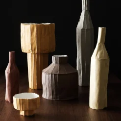 Paola Paronetto Bottiglia Decorativa Liscia B17/Sabbia Chiaro> Bottiglie Decorative