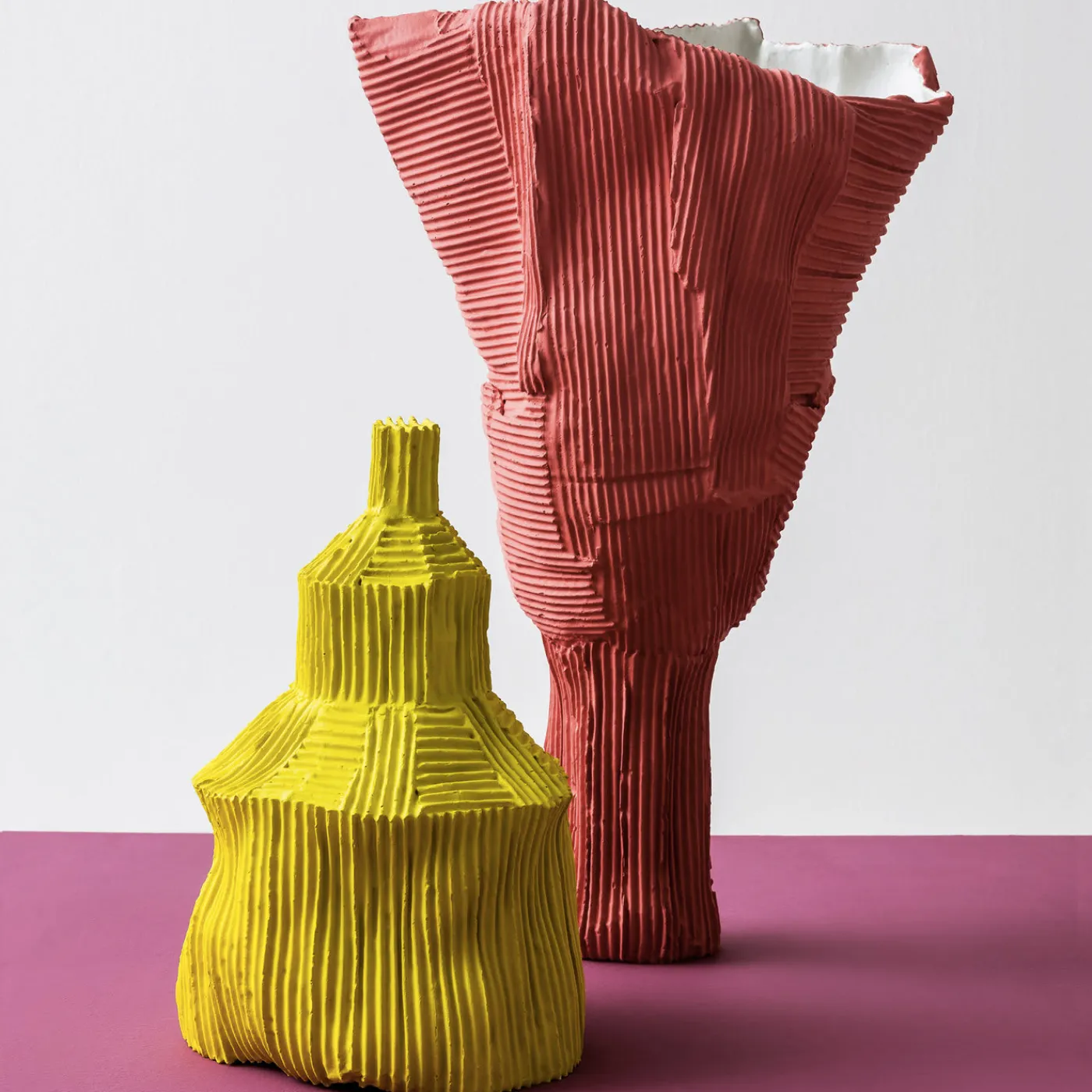 Paola Paronetto Bowl Tulipano Corteccia A8/Fragola> Vasi Decorativi