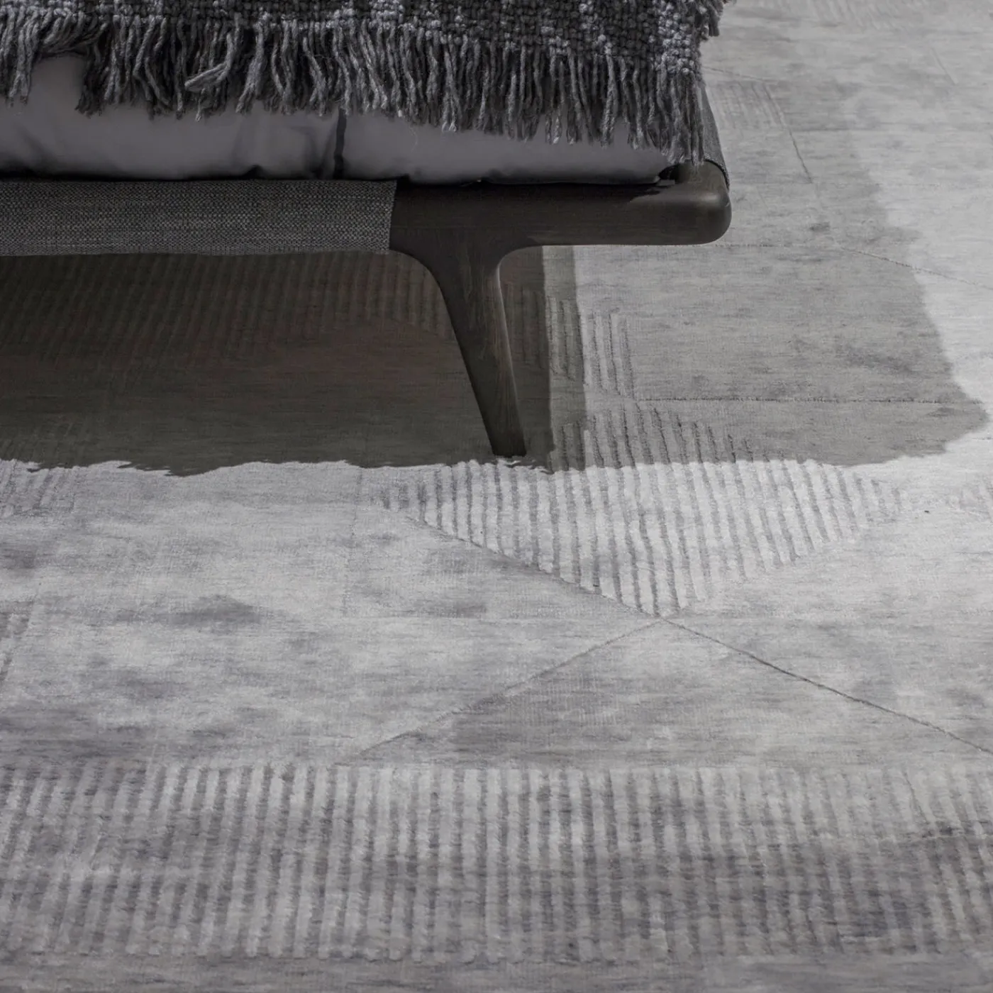 Carpet Edition BSI 04 Tappeto Bamboo Iceberg Silvery di E. Garbin & M. Boglietti> Tappeti E Moquette