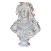 Ceramiche Ceccarelli Busto rinascimentale autunnale> Statuine