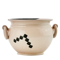 Fratelli Colì Cachepot con motivo quadrato Kiasmo> Cachepot E Portavasi