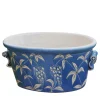 Ceramiche Ceccarelli Cachepot ovale blu Devonshire> Cachepot E Portavasi