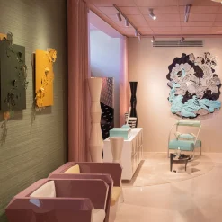 altreforme Caelum Contingo Blu Di Prussia Scultura da parete di Matteo Cibic><noscript><img width=