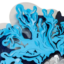 altreforme Caelum Stellans Blu Di Prussia Scultura da parete di Matteo Cibic><noscript><img width=