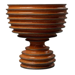 Bitossi Ceramiche Calice Revolver arancione e marrone di Christoph Radl> Centrotavola