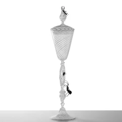 Simone Crestani Calice scultoreo in vetro Vanità> Sculture Decorative