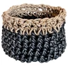 Rosanna Contadini Canapa Black Basket #4 di> Ceste