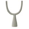 Ceramica Gatti 1928 Candelabro Delta in ceramica antracite opaco> Candelieri E Portacandele