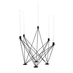 Francesco Della Femina Candelabro in ferro Charlie> Candelieri E Portacandele