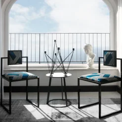 Francesco Della Femina Candelabro in ferro Charlie> Candelieri E Portacandele