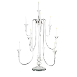 VGnewtrend Candelabro Octopus Pyrex a 10 braccia> Candelieri E Portacandele