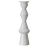 Fuda Candelabro Oreadi Dionisio in Marmo Bianco di Rotella> Candelieri E Portacandele
