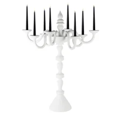 VGnewtrend Candelabro Palladio a 8 luci bianco> Candelieri E Portacandele